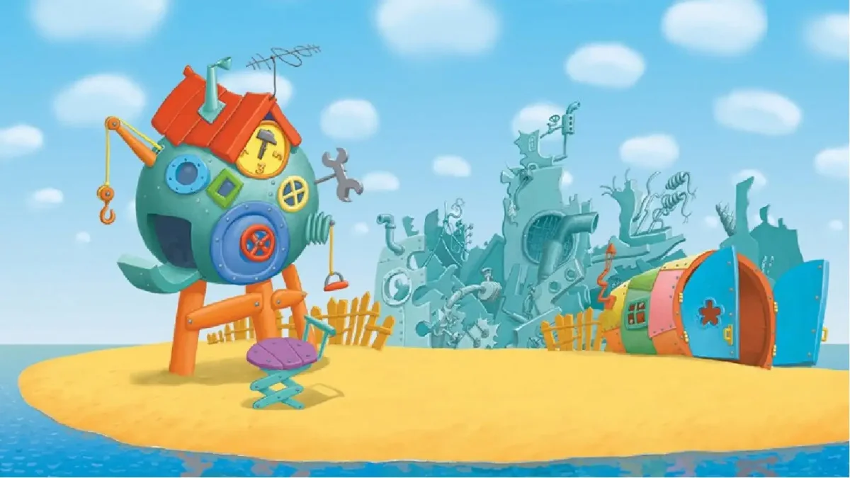 Смешарики дом пина