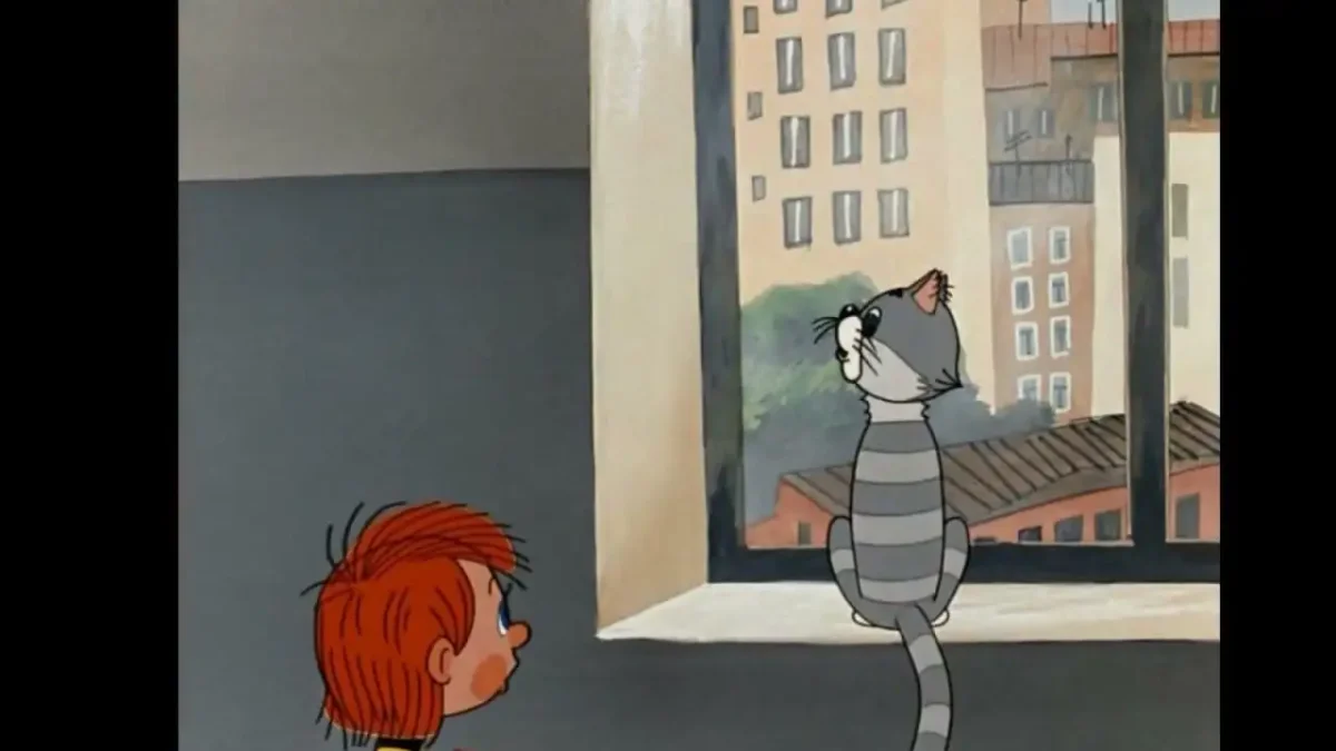 Кот Матроскин Простоквашино мультфильм