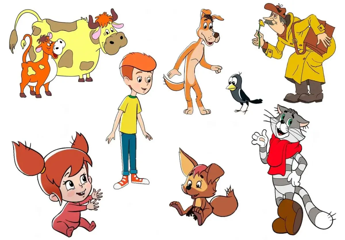 Дядя Федор и Матроскин новое Простоквашино