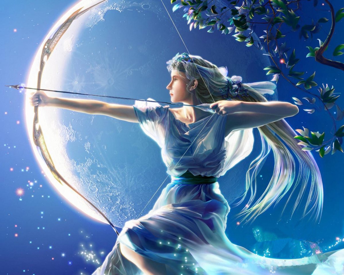 Артемис богиня Луны