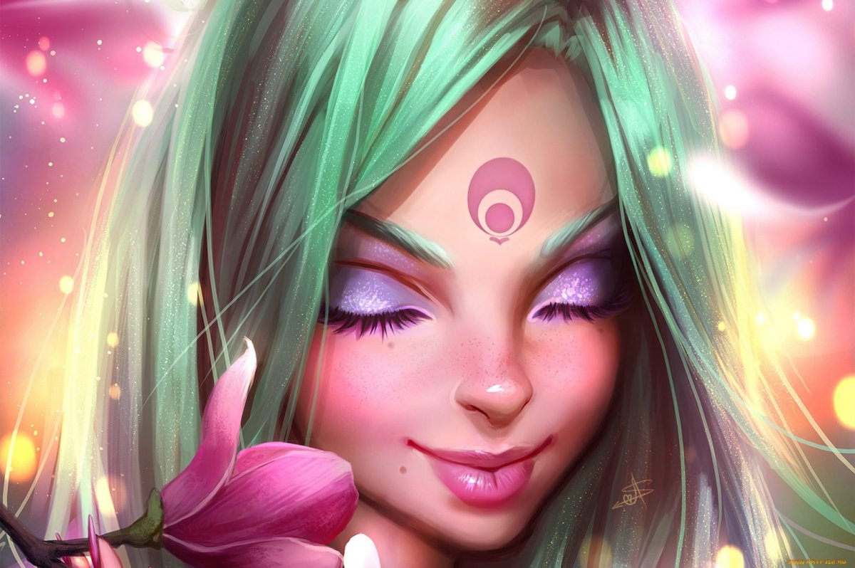 Эротическая девушка Стрелец