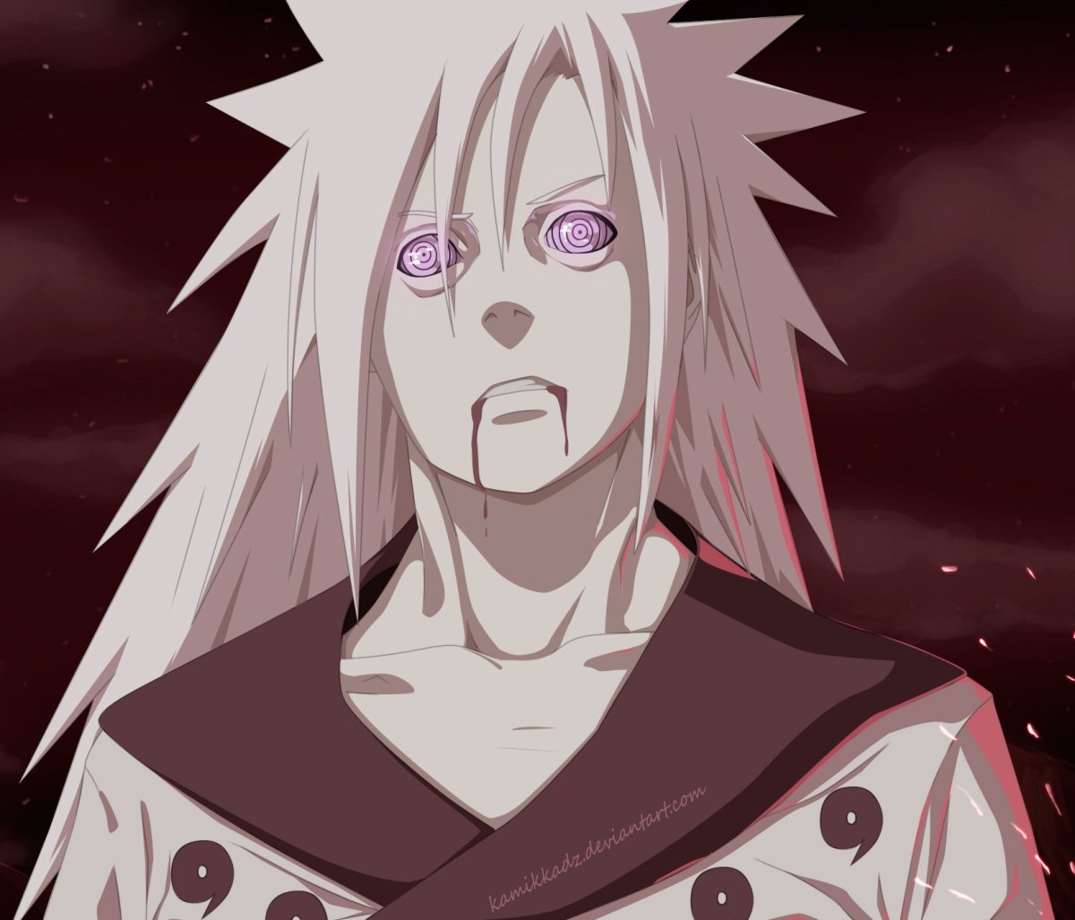 Мадара грустный арт