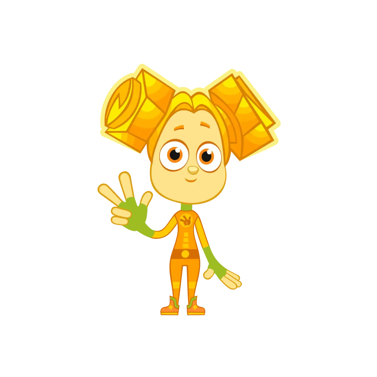 Маска с Фиксиками