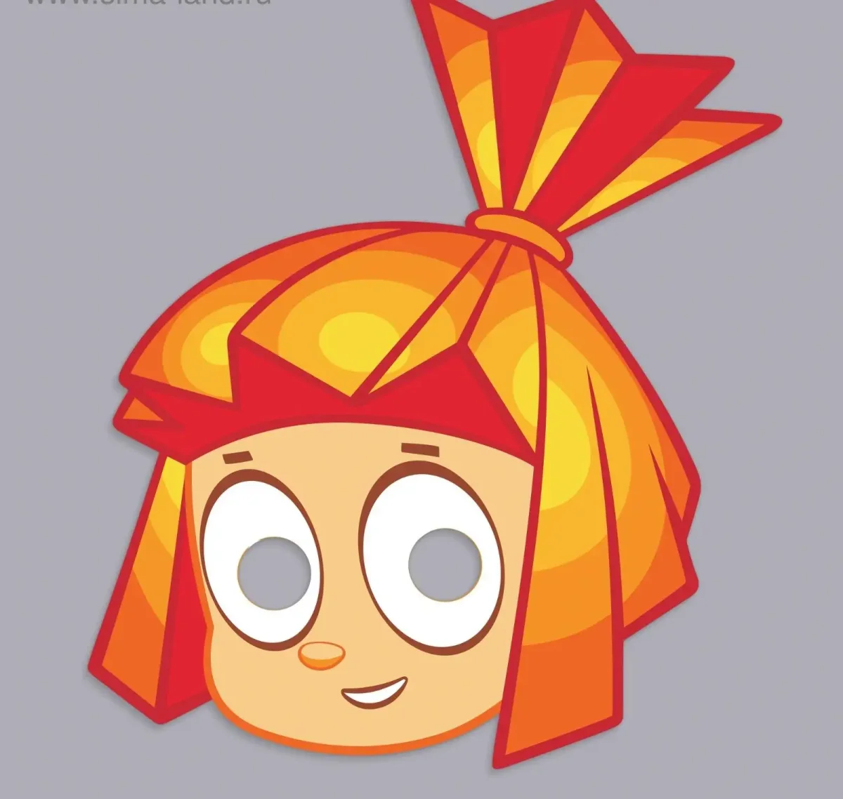 Маска Фиксики Нолик