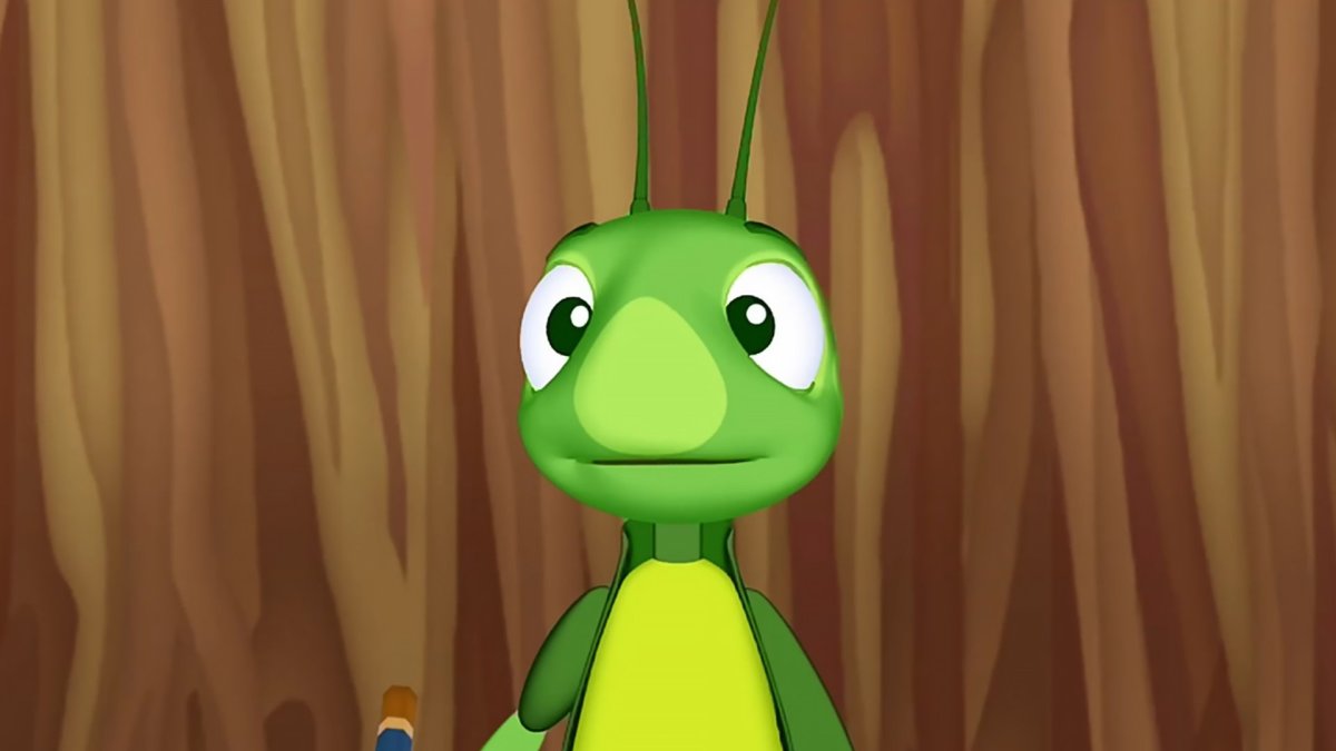 Кузнечик Кузя из Лунтика