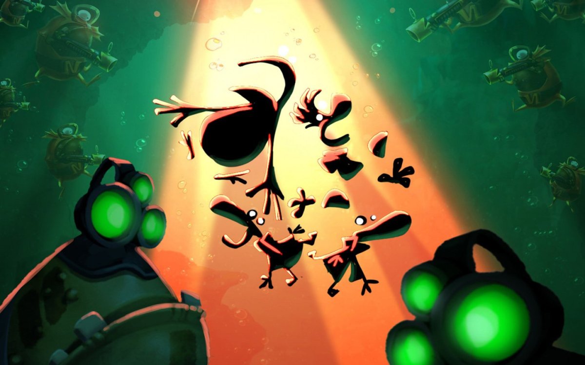 Персонажи игры Rayman Origins