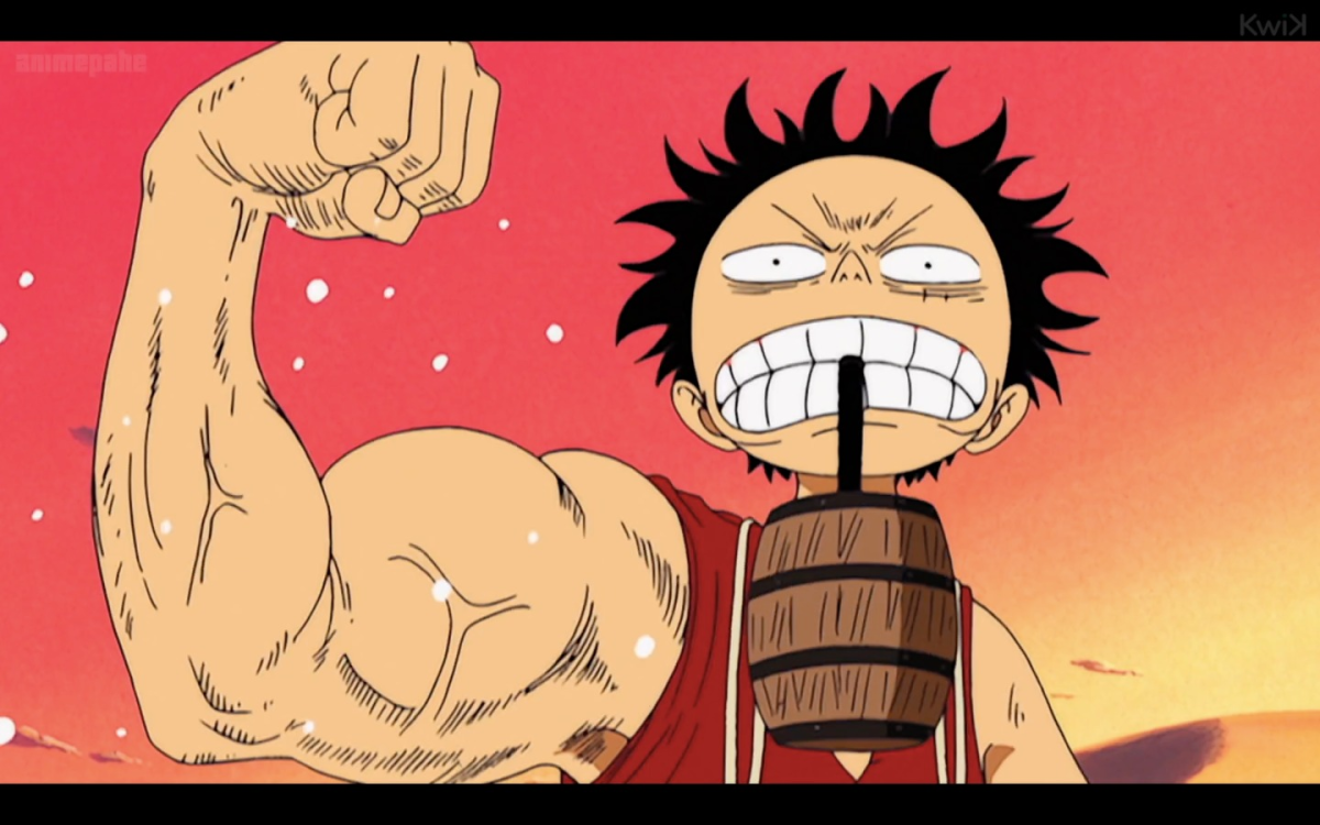 Ван Пис Луффи смешные моменты