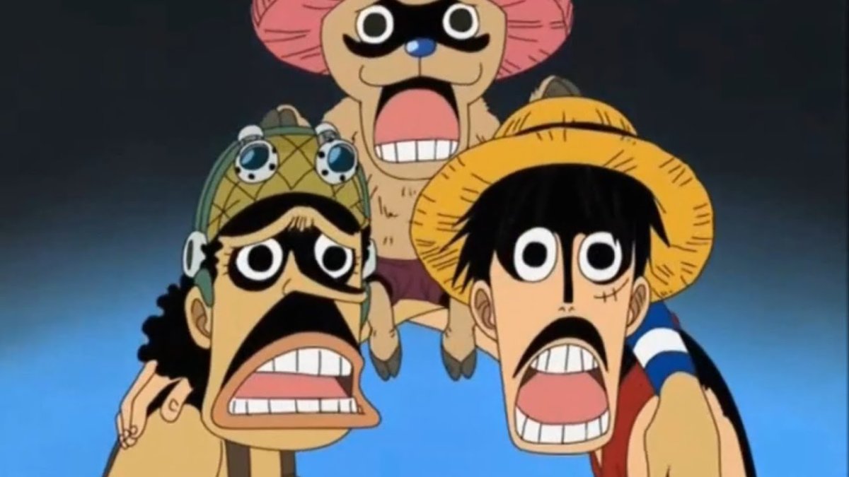 Чоппер Луффи и Усопп