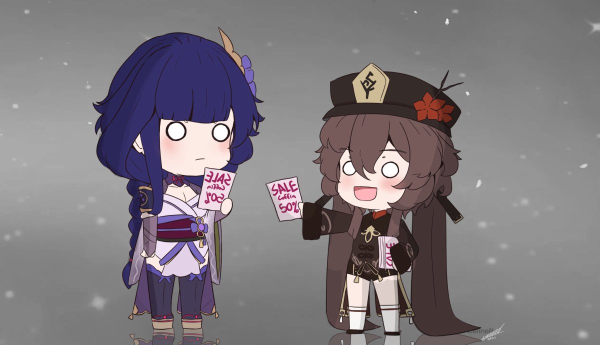 Ху Тао и Райден