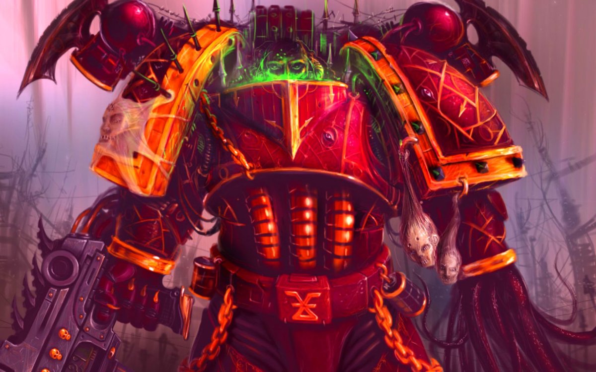 Одержимый космодесантник хаоса