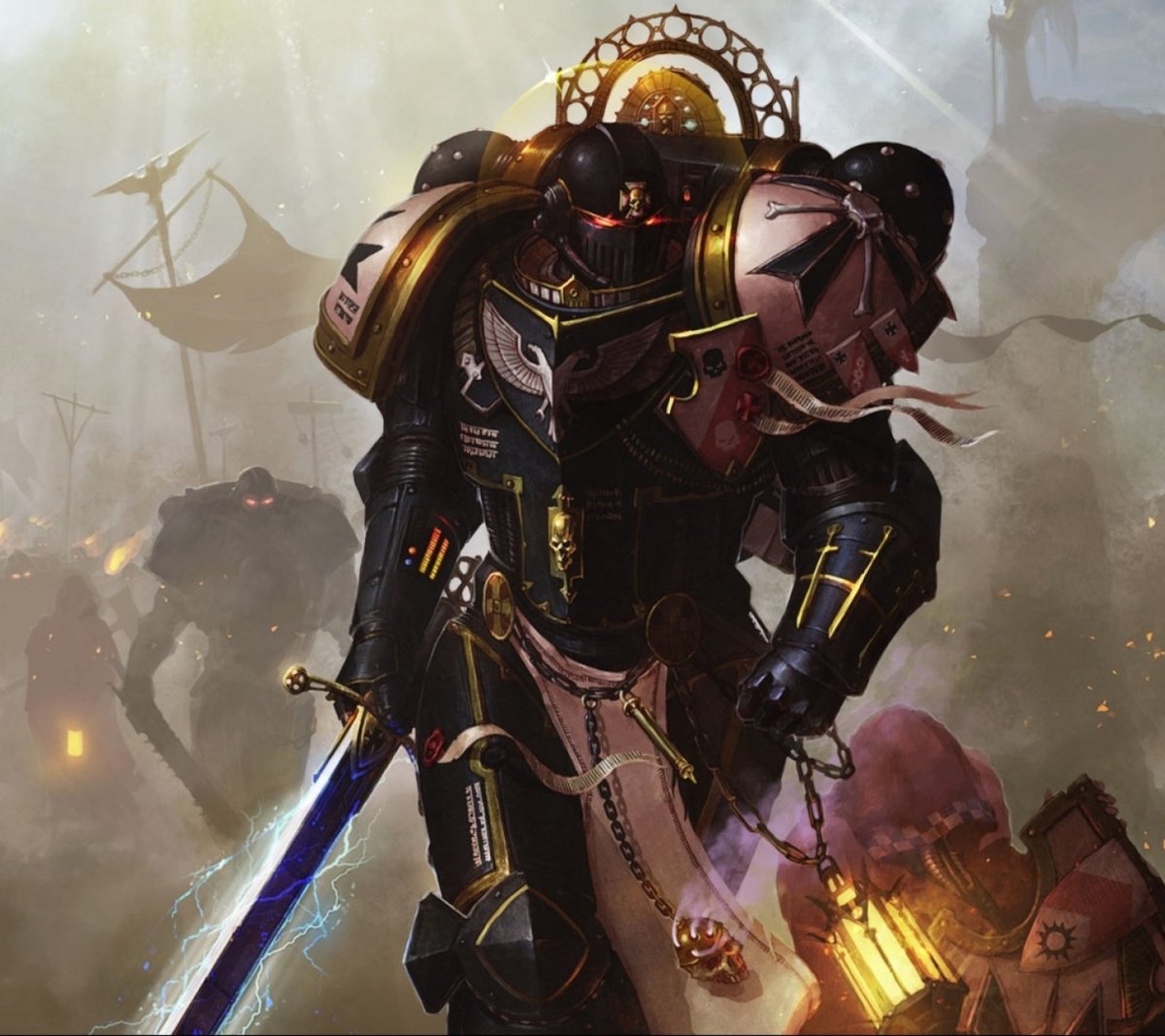 Вархаммер 40к чёрные Храмовники