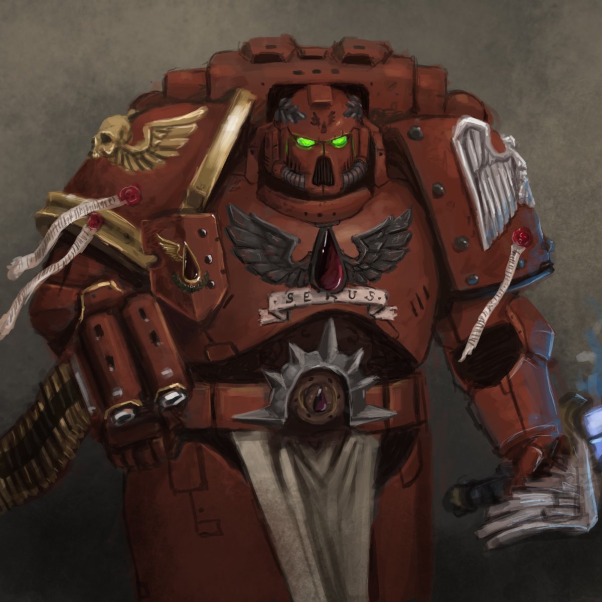 Warhammer 40000 Космодесант кровавые ангелы