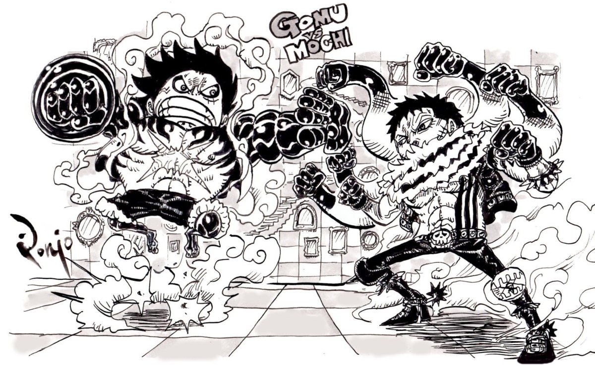 Катакури Ван Пис Манга