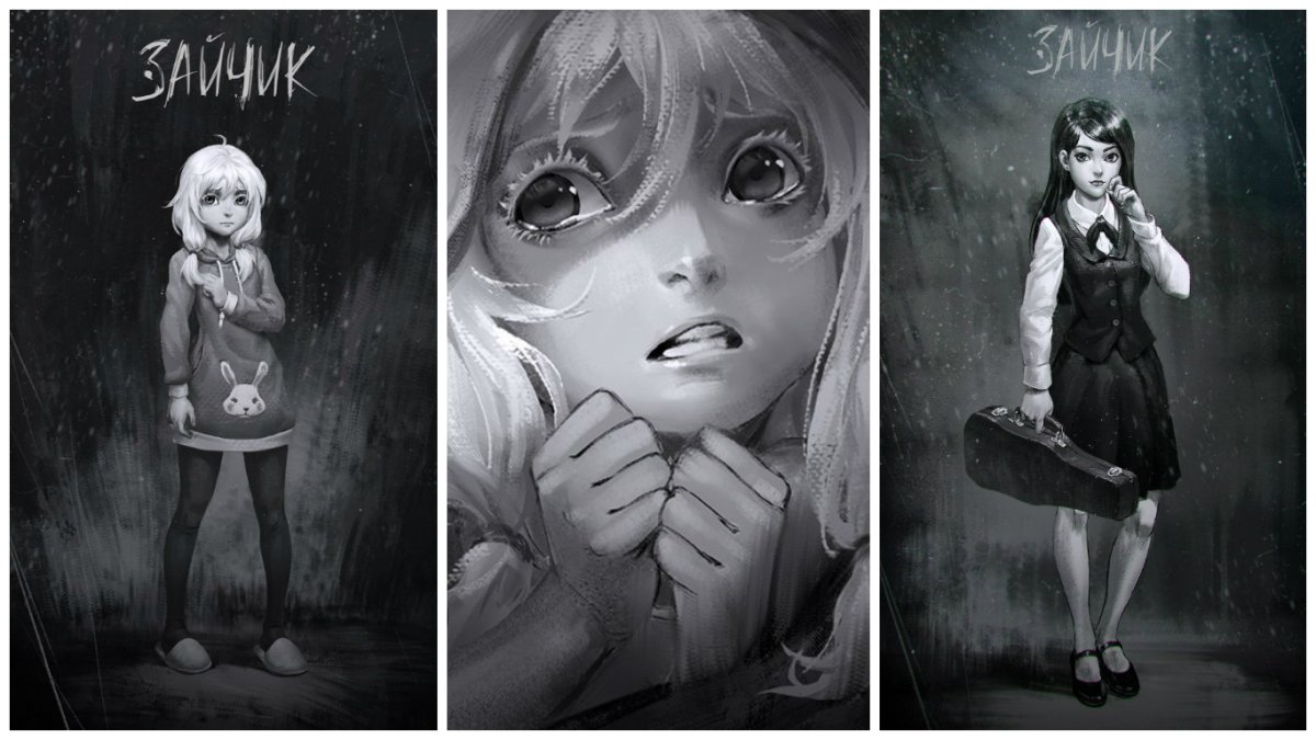 Девушка кролик