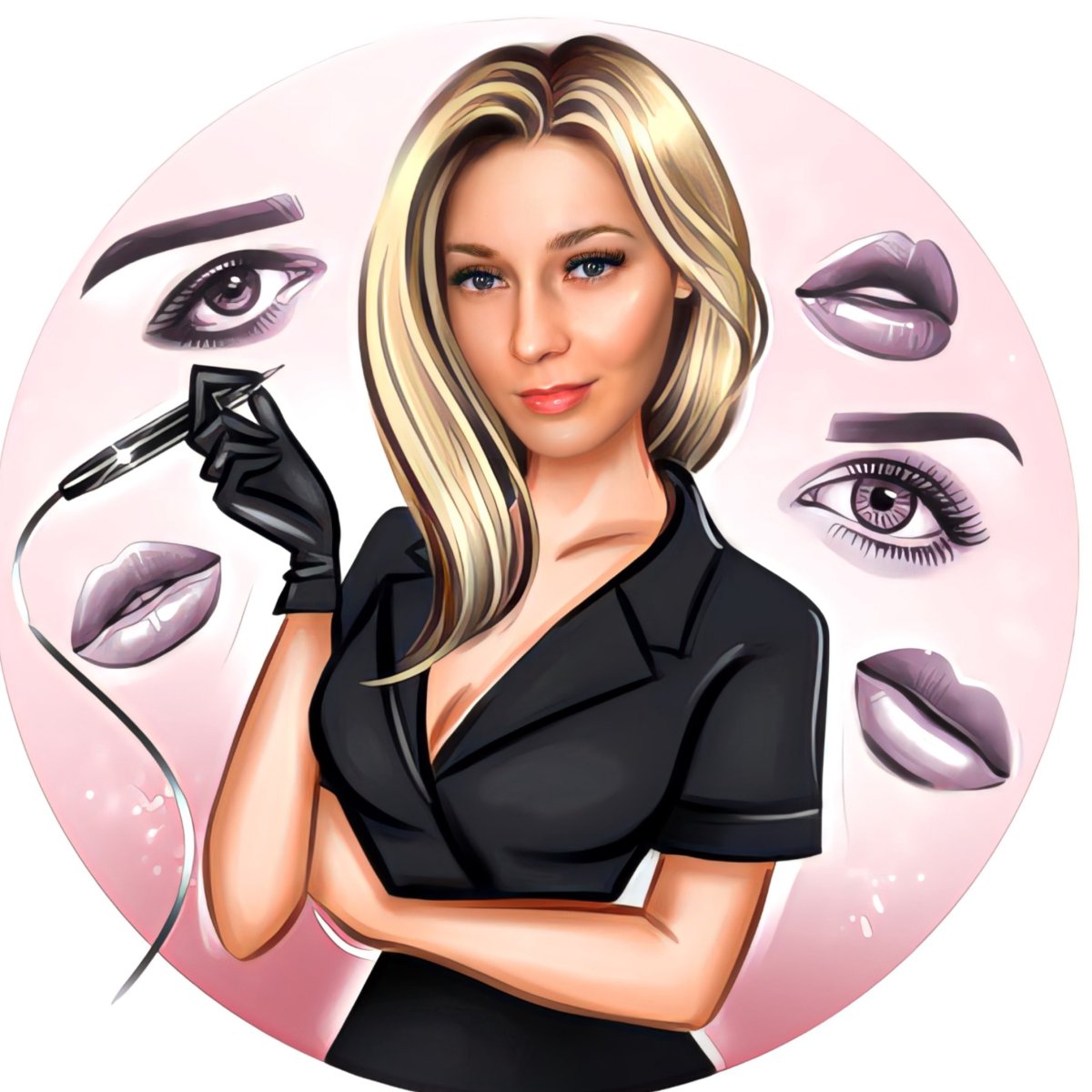 Тень с рожками