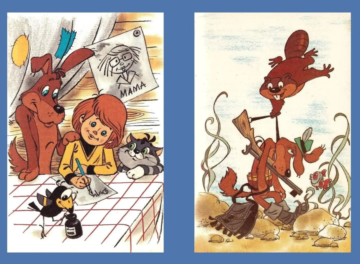 Персонажи Простоквашино дядя Федор