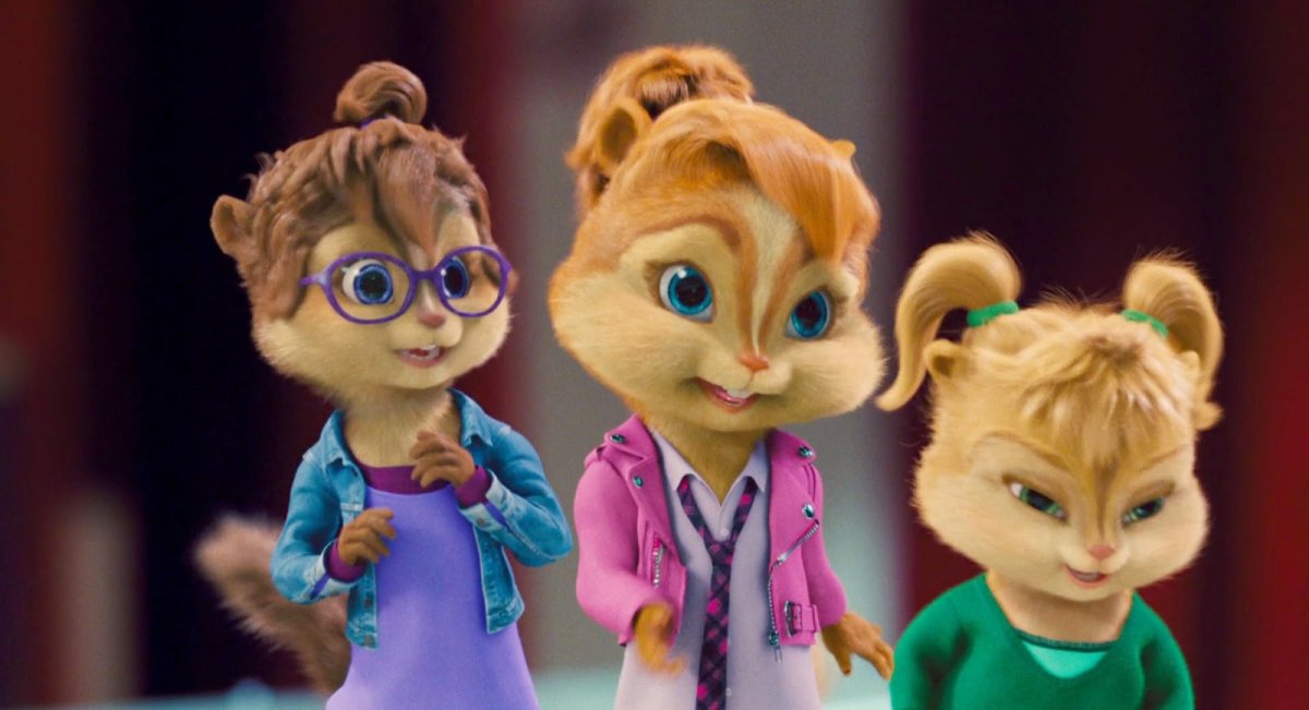 Brittany Элвин и бурундуки