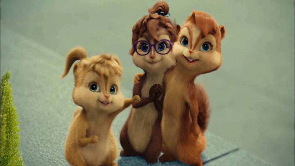 Элвин и бурундуки Саймон и Джанет