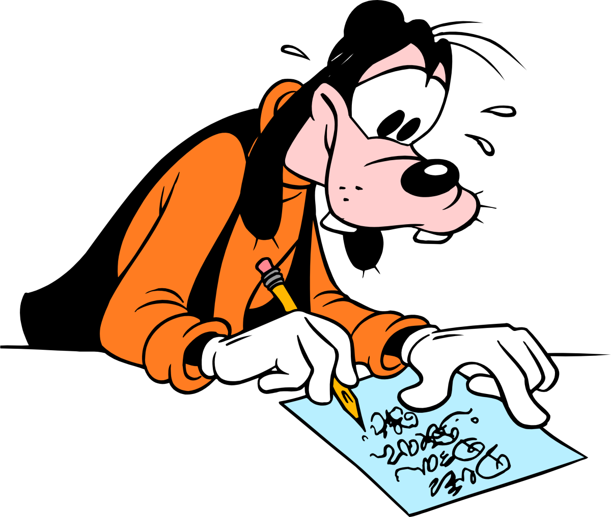 Рисунок Гуффи из Дисней