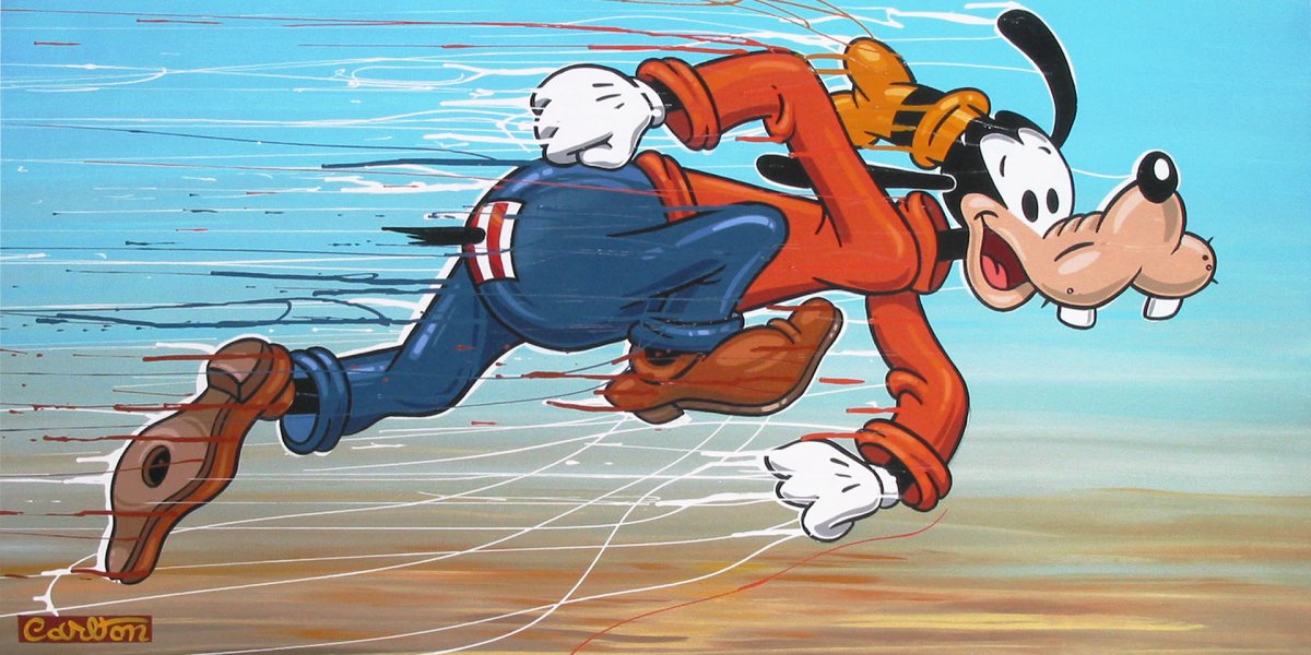 Граффити Дисней Гуфи