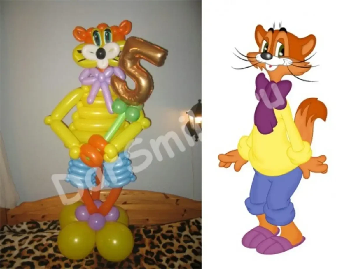 Воздушный шар Леопольд