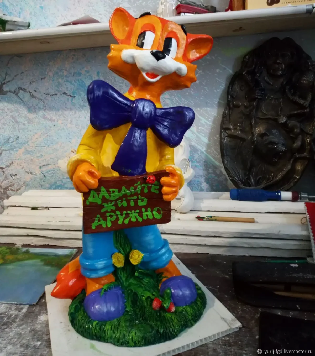 Кот Леопольд фигура