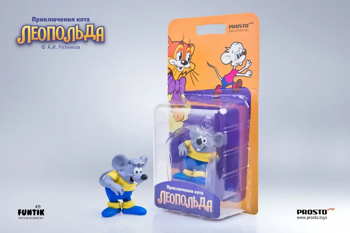 Игрушка Леопольд и мыши фигурки