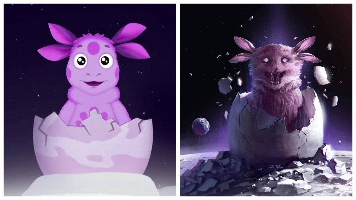 Михаил Черняк озвучка Лунтика