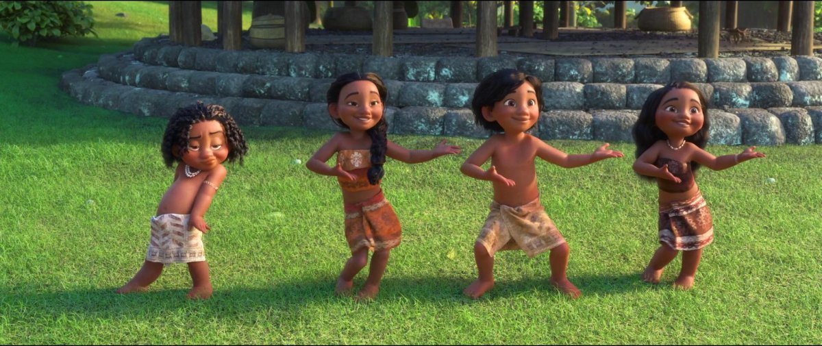 Моана танец