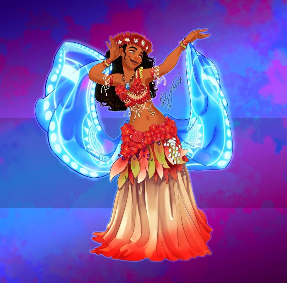 Моана и Елена из Авалора