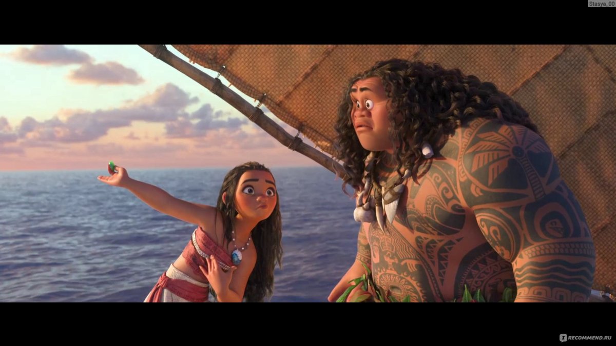 Моана в детстве
