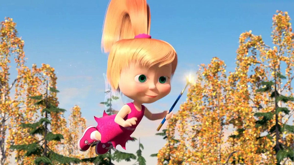 Маша и медведь 18 серия большая стирка