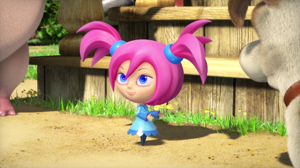 Машуко из мультика Маша и медведь