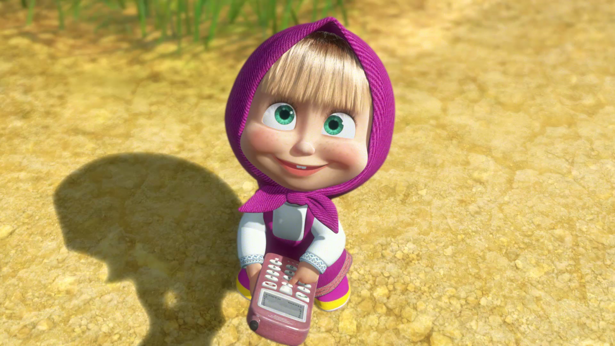 Маша и медведь. Ловись, рыбка