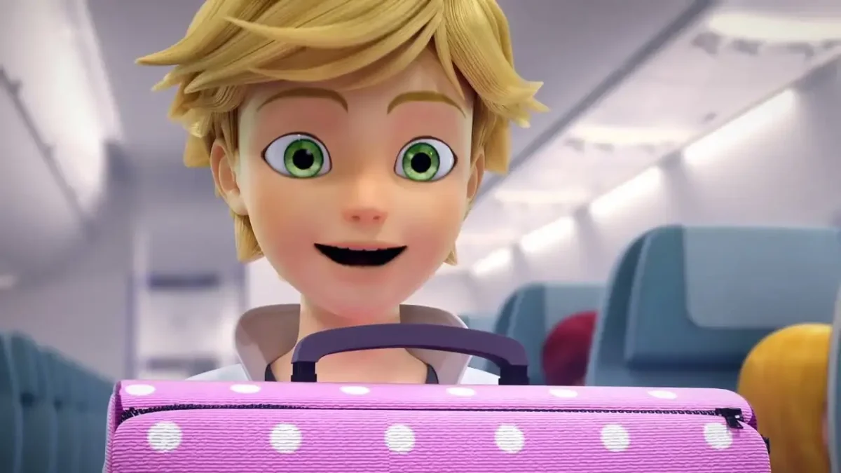 Маринетт и Адриан в Нью-Йорке