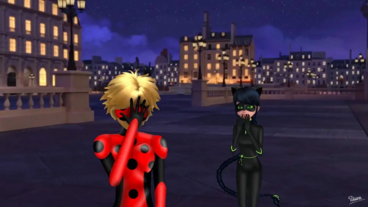 Леди баг и кот Нуар в Нью Йорке