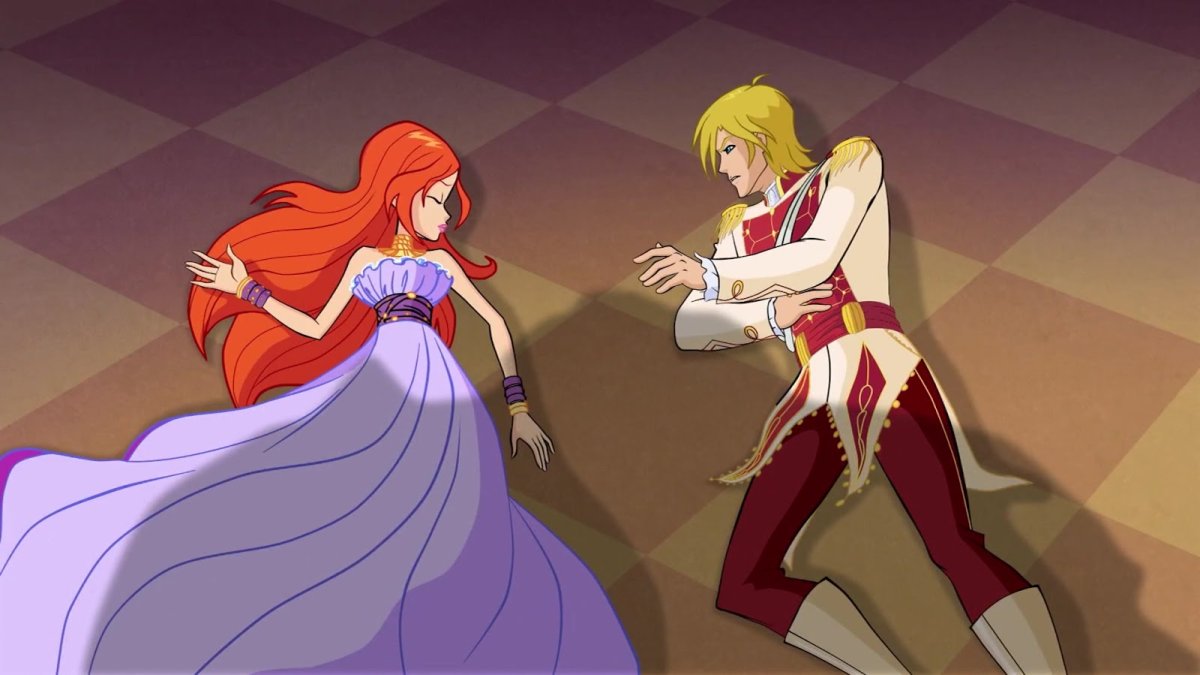 Блум Винкс и Скай и валтор