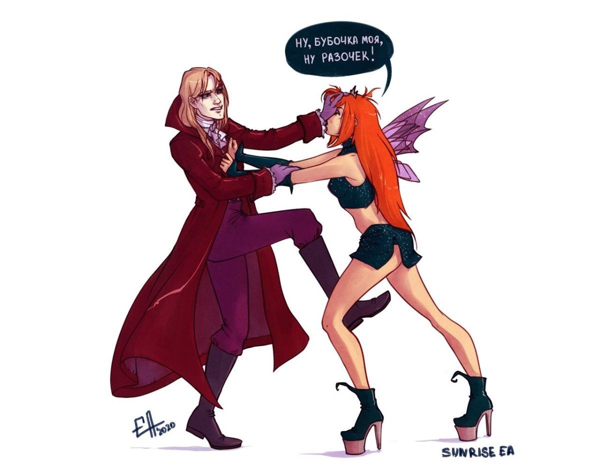 Клуб Винкс Блум и валтор