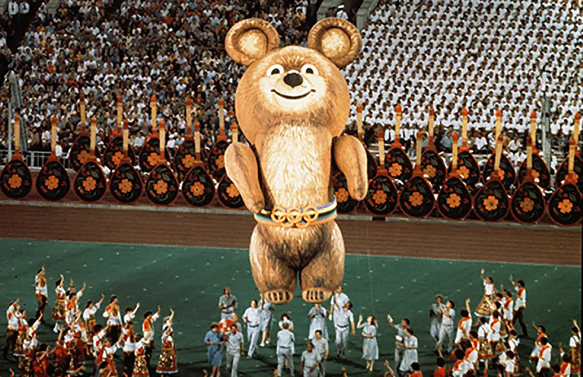 Брежнев на Олимпиаде 80