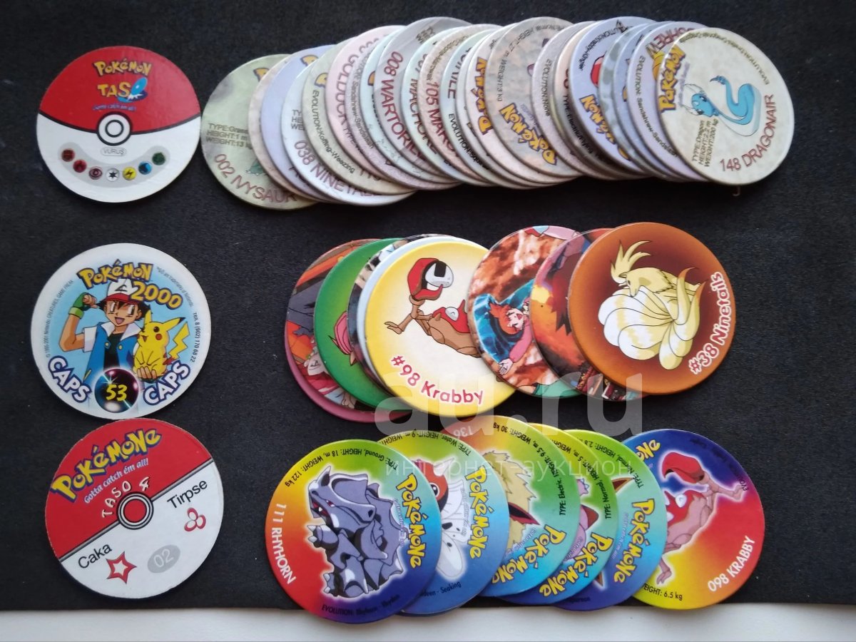 Фишки Пикачу покемоны