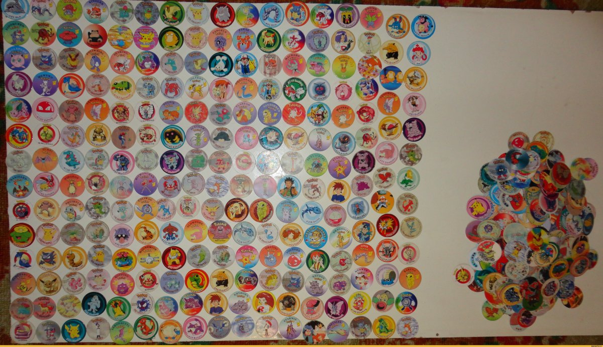 Кэпсы с покемонами