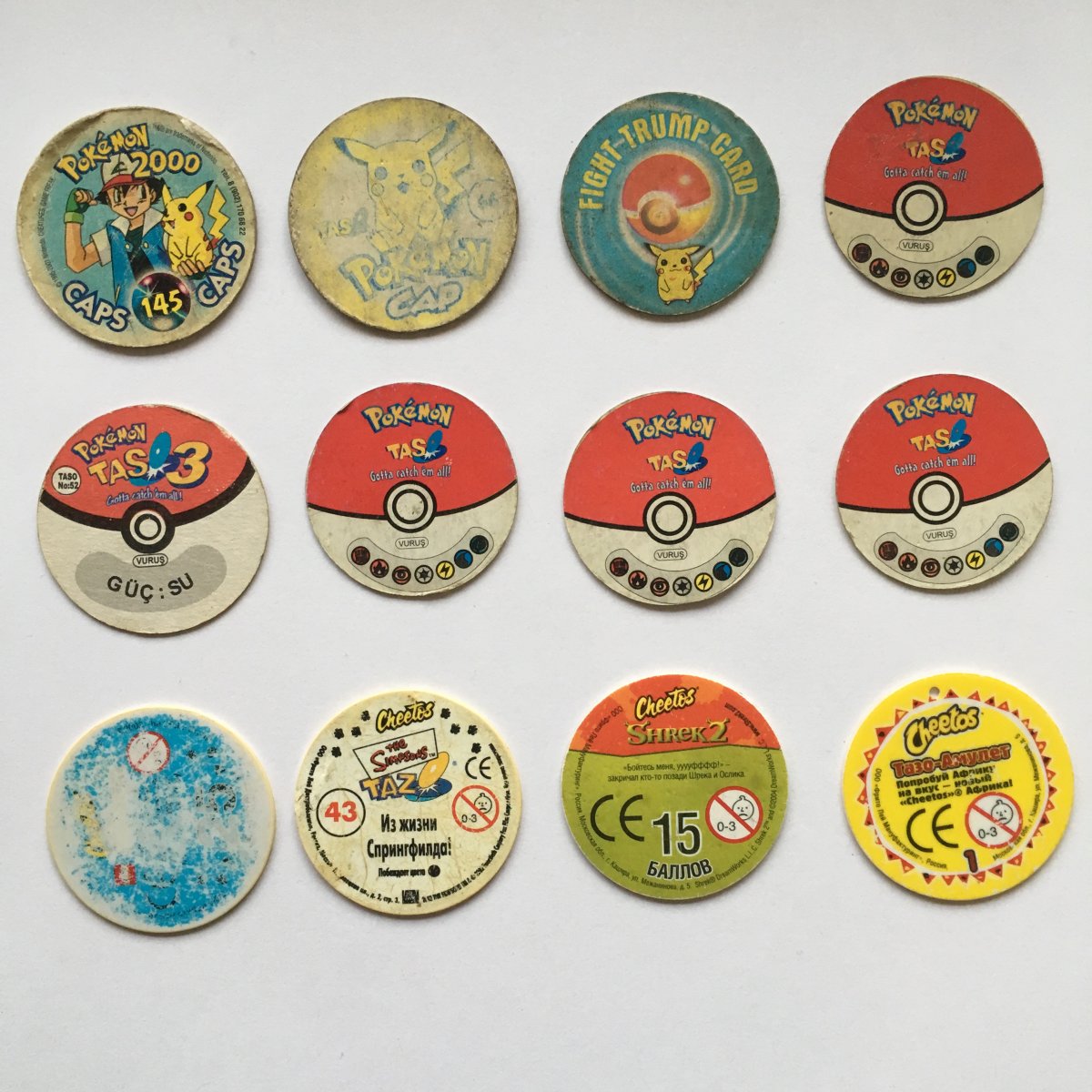 Фишки кепсы покемон