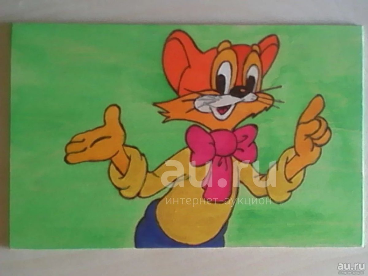 Поэтапное рисование кота Леопольда