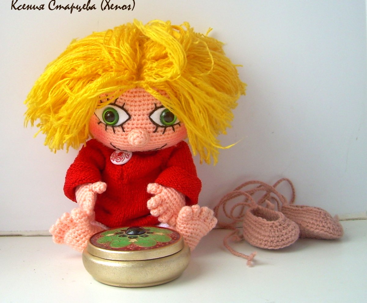 Домовёнок Кузя амигуруми