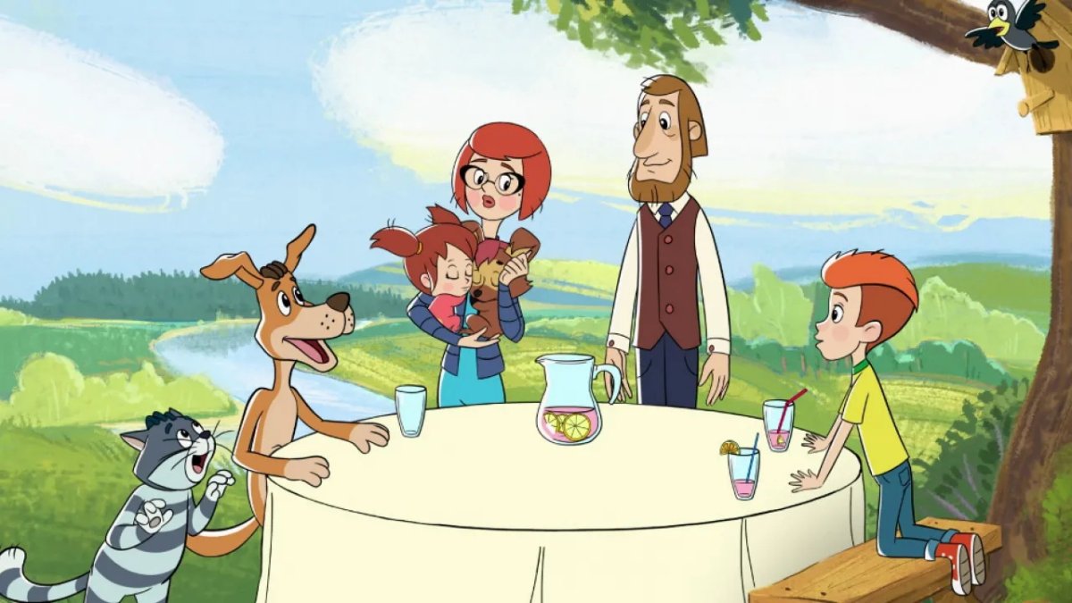 Трое из Простоквашино мультфильм