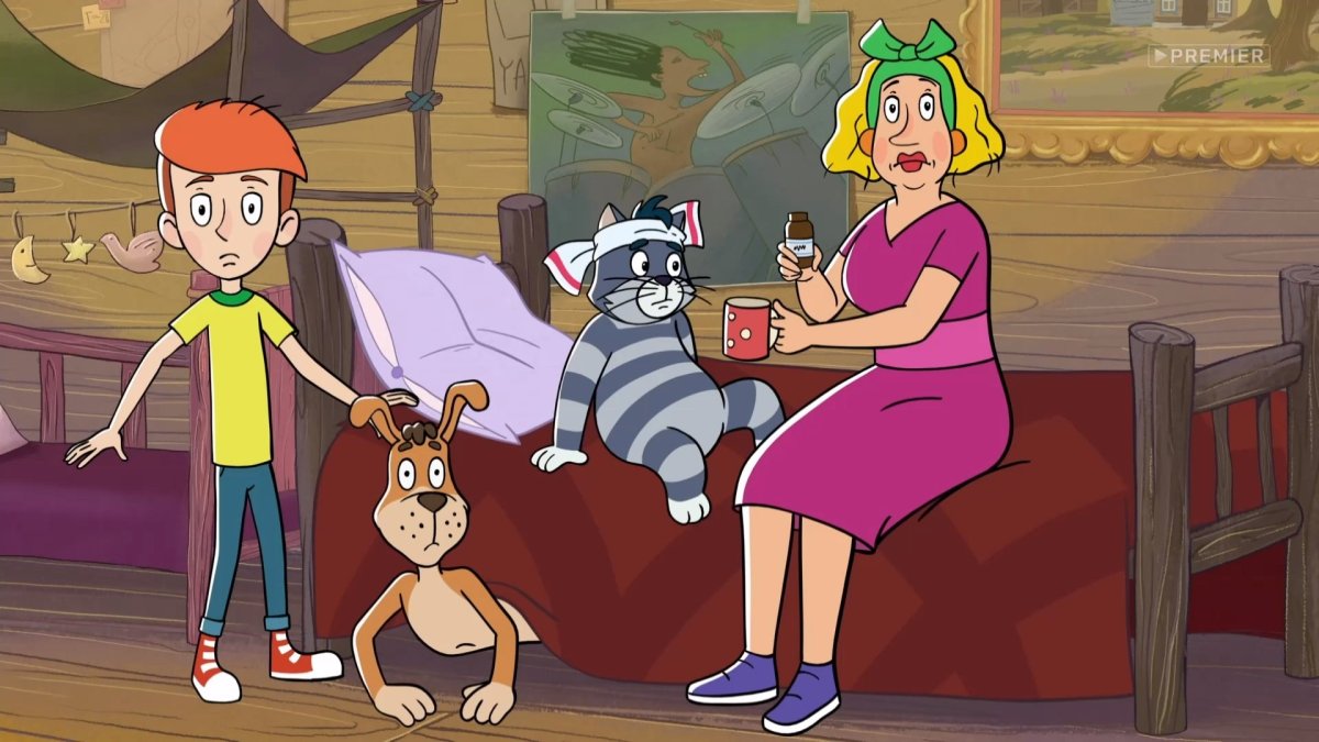 Дядя Федор из мультфильма Простоквашино