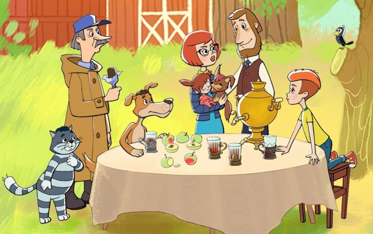 Простоквашино мультфильм почтальон Печкин