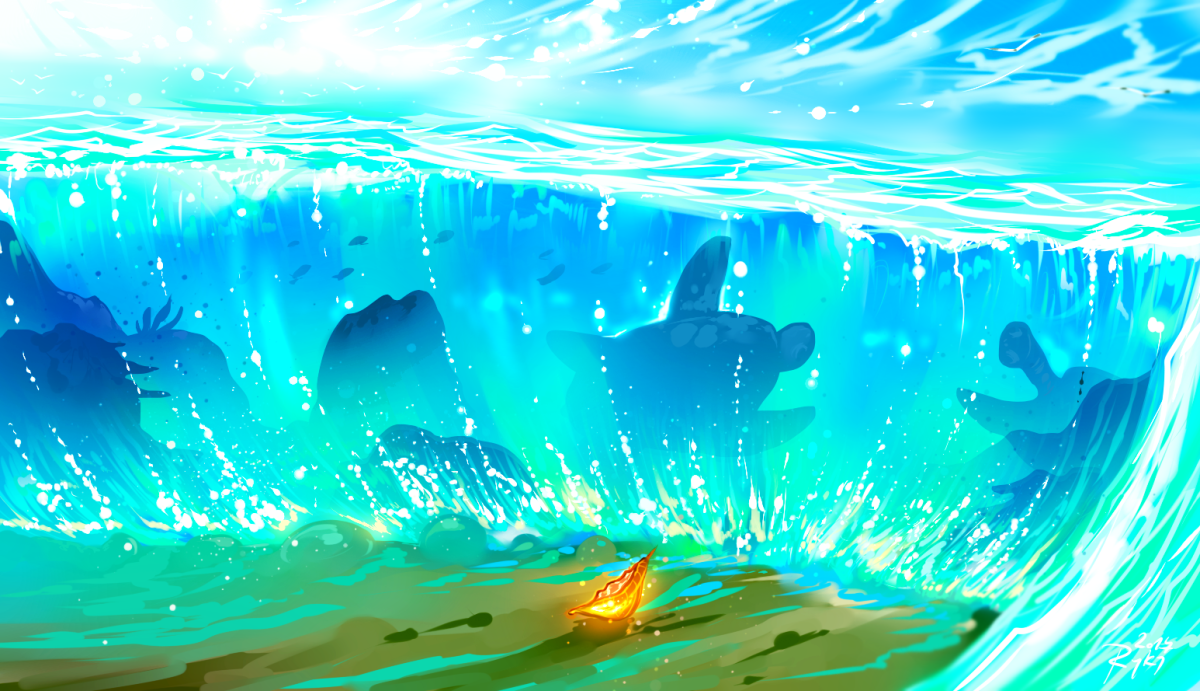 Моана пейзажи