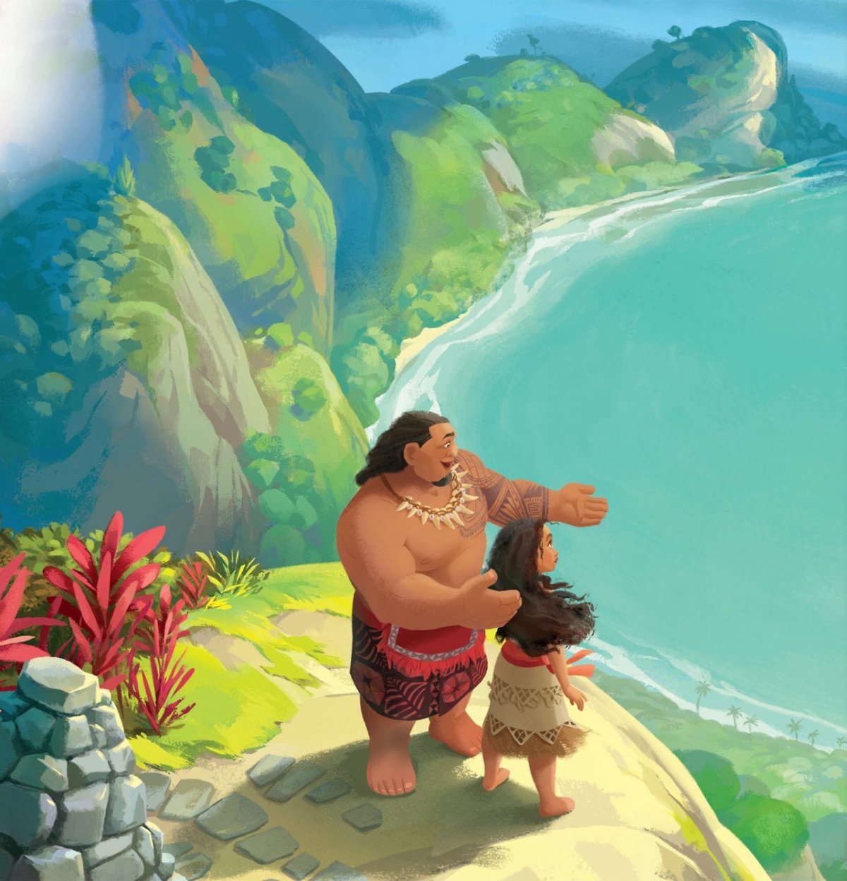 Мультик про океан и девочку