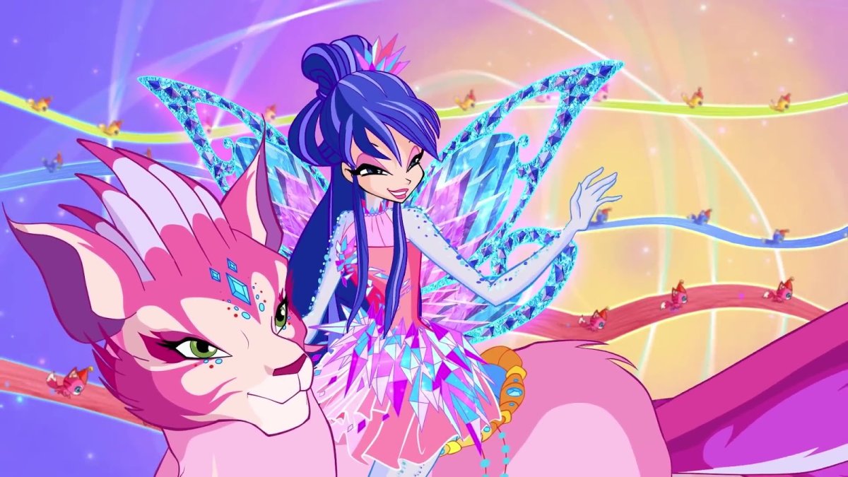 Винкс животные магические Рокси